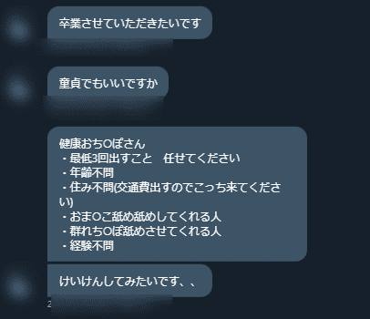 ツイッターの裏垢女子のDM