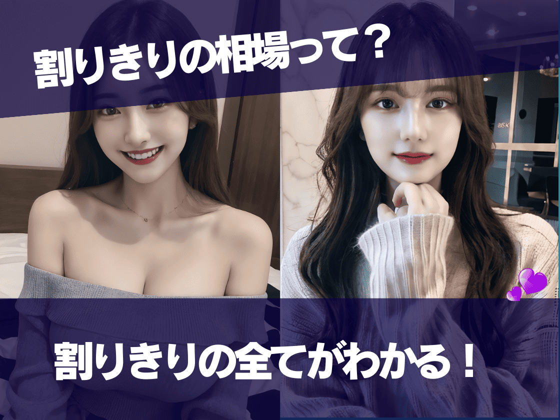 割り切り・大人の相場
